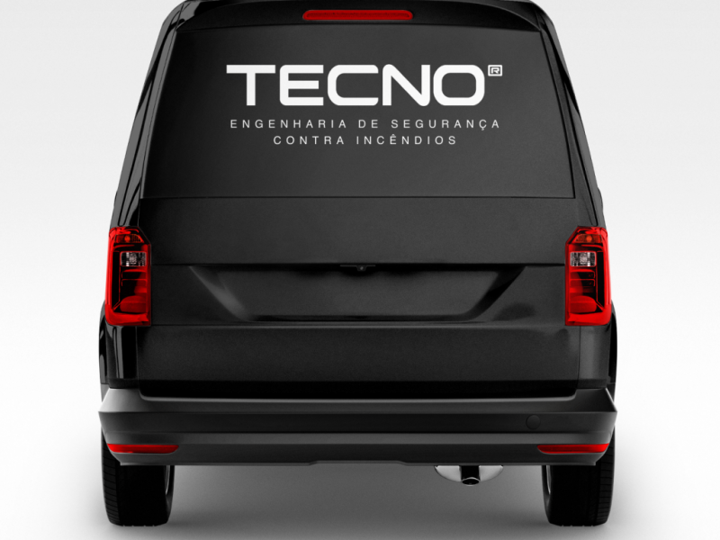 Blendbyte: Tecnosines Mockup de um Carro