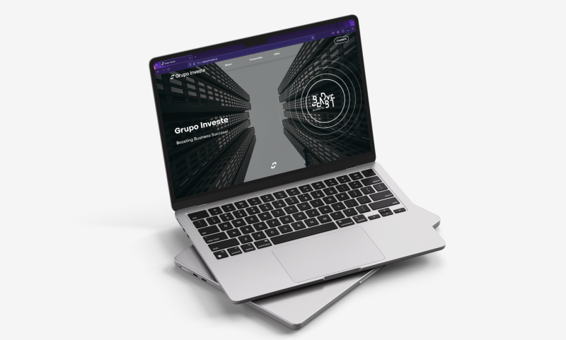 Blendbyte: Grupo Investe Website