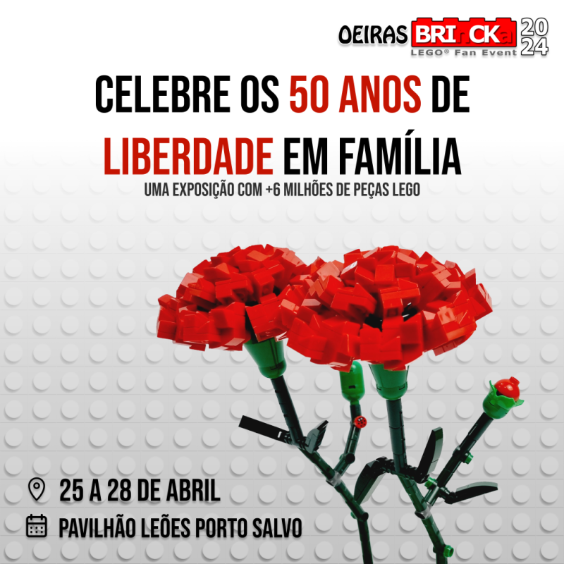 Blendbyte: Oeiras BRInCKa Post sobre o Dia da Liberdade