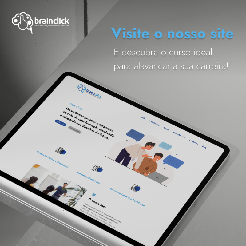 Blendbyte: Brainclick Post sobre o Website