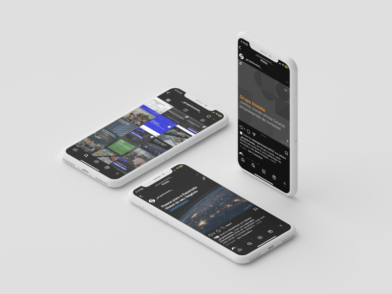 Blendbyte: Grupo Investe Feed do Instagram