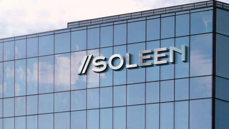 Blendbyte: Soleen Mockup de um letreiro