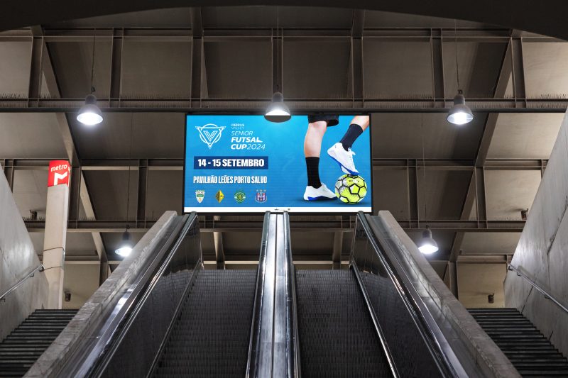 Blendbyte: C.R.L.P.S Mockup para o Oeiras Valley Senior Futsal Cup