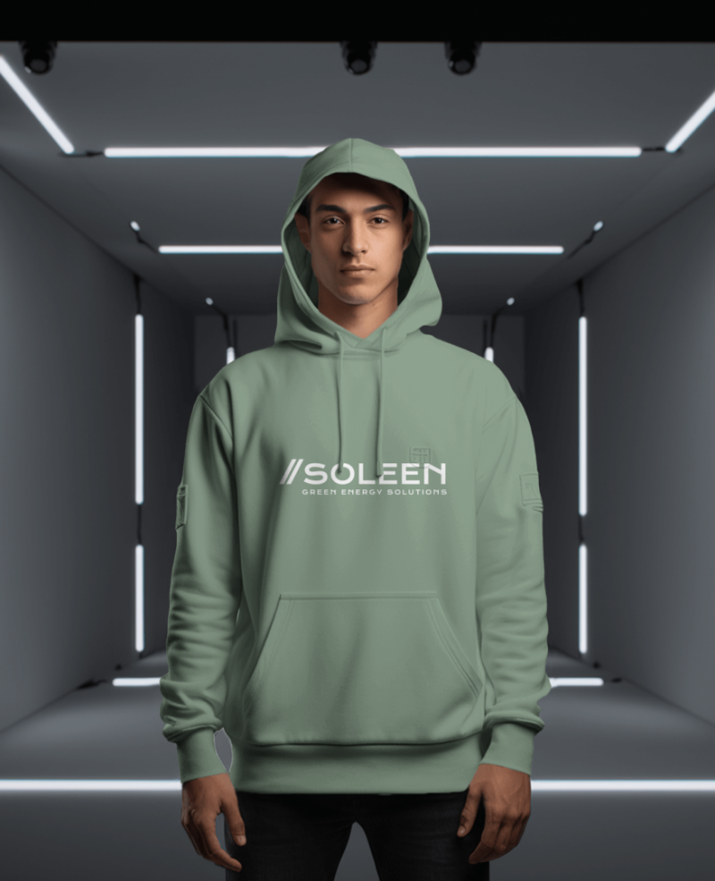 Blendbyte: Soleen Mockup de um hoodie