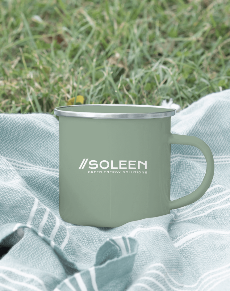 Blendbyte: Soleen Mockup de uma caneca