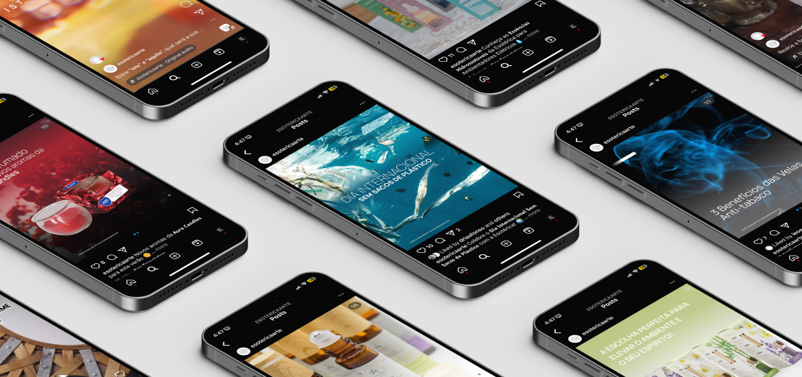 Blendbyte: Esotérica Feed do Instagram